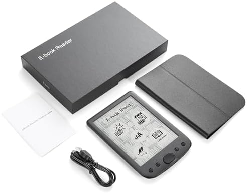 Lector de tinta electrónica 6" con 4GB