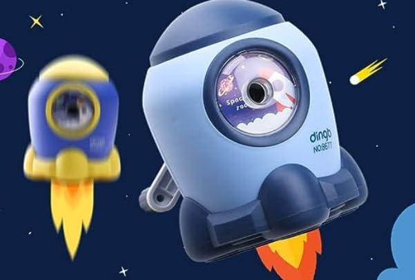 Cojuz Sharpener for Kids β Robot Pencil Sharpener, Table Sharpener Machine, Birthday Return Gift, Pencil Cutter Machine, Sharpeners for School Supply and Office 1