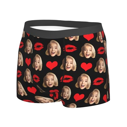Custom Boxers With Face Personalized Boxers For Men Custom Underwear Customized Boxers Couples Underwear2