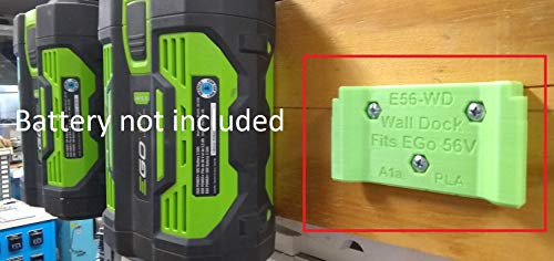 image for Made by Mitchell EGo 56V Battery Holder, Mount, Store, Wall Dock, Lawn