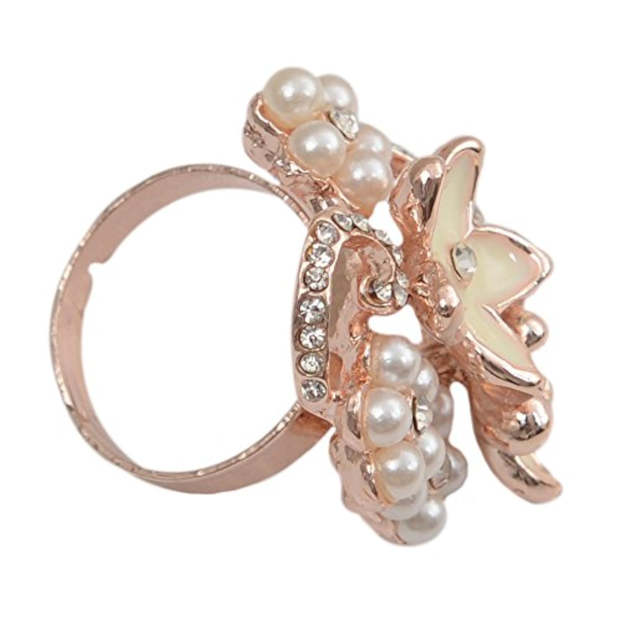 Adjustable Rings Set of 5, Stackable Boho Knuckle Rings for Women