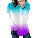 ADMAY Cálido y Cómodo Invierno 2023 Y22K Sudadera con Capucha de Manga Larga Cuello Redondo de Moda Casual Otoño e Invierno de las Mujeres Sudadera con Capucha Impreso de Colores Sencillos Sudadera