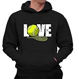 the Fan Tee Sudadera Adulto con Capucha de Hombre Deportes Tennis Regalo Divertido Tenista, Padelista, Deportistas, Pádel 003 M