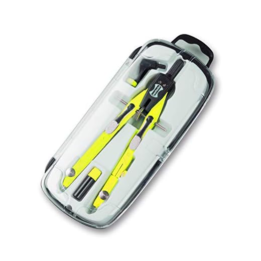 Alevar Compasso Balaustrone Rapido set 3 pezzi linea"Fluo" Giallo
