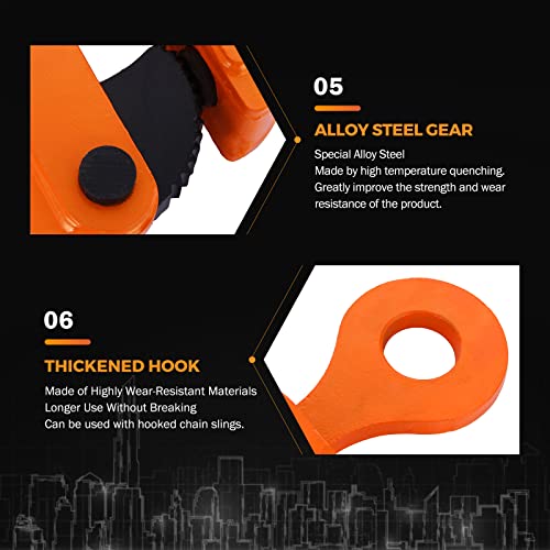 Beamnova 2 Ton 4400 Lbs Vertical Plate Lifting Clamp Sheet Metal Lifting Clamp Metal Steel Plate Lifting Clamps Lifters Heavy Duty #TOP5