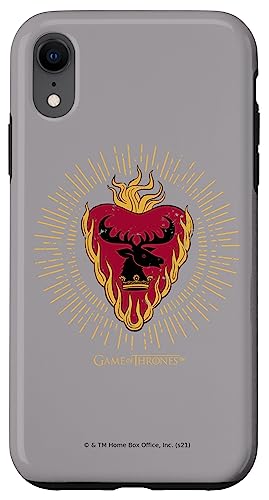 Game of Thrones Stannis Baratheon Burst Sigil Case for iPhone XR