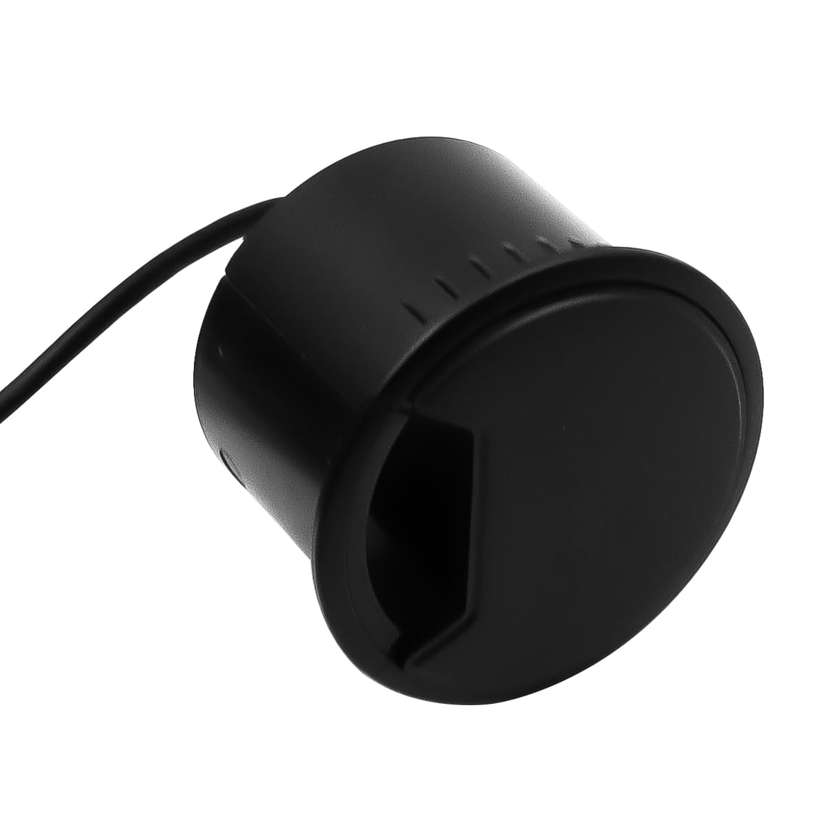Hub de Bureau USB pour Trou de câble de Bureau de 60 mm Hub USB 5-en-1 avec Port USB 3.0 3,5 mm USB-C