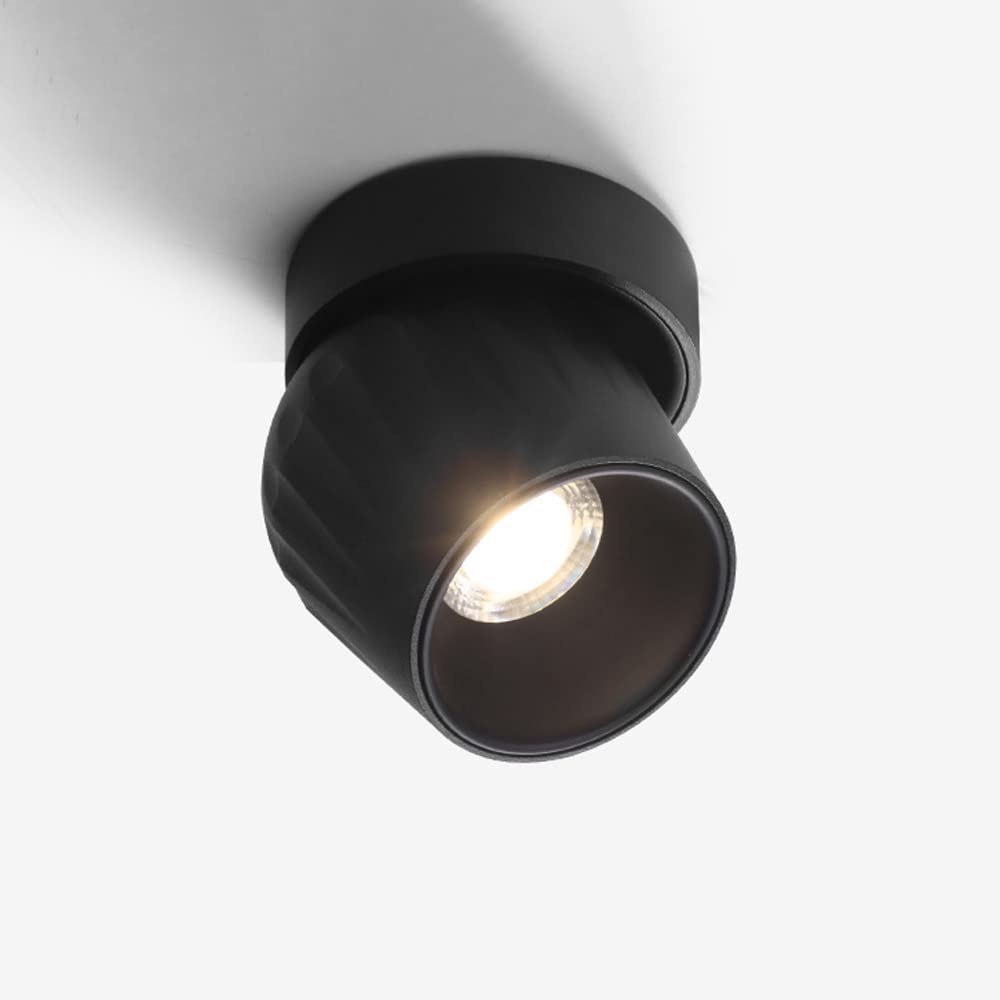 Regulowany reflektor sufitowy LED, kinkiet powierzchniowy, nowoczesne światła do galerii i mini reflektory akcentujące, kierunkowe reflektory nocne do sypialni i regałów