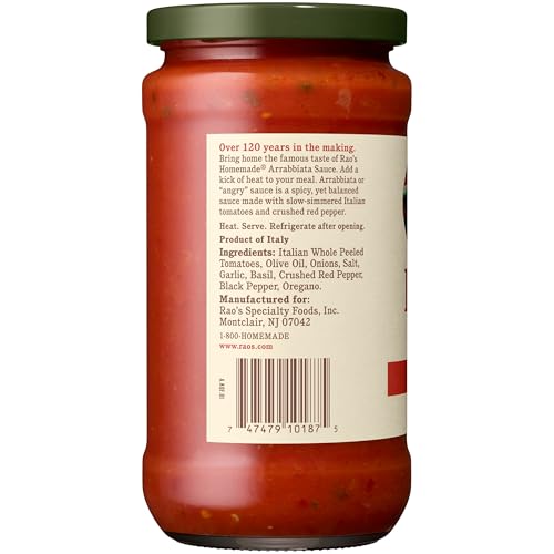 Image of Rao's Homemade Arrabbiata Sauce Made with Italian Tomatoes, 15.5 oz