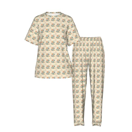 Pyjama femme chimie manches courtes, idée cadeau originale sciences - 5
