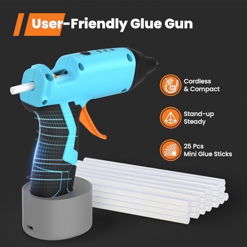 Gogonova Cordless Hot Glue Gun thumb #4