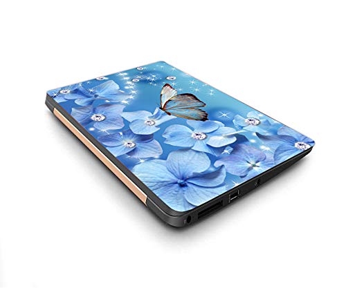 Image of GalaxsiaTM Butterfly D18 Vinyl Laptop Skin /Sticker /Cover /Decal Compatible for Any 14 inch Inches Laptop (Hp /Dell /Sony /Acer /Lenovo /Asus. Etc) Or Notebook.