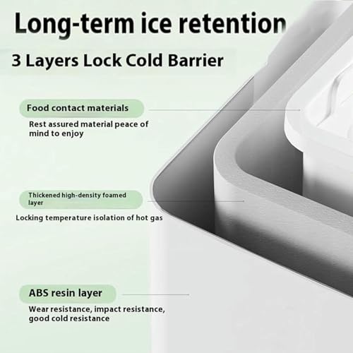 Fabricadora de cubos de hielo eléctrica de sobremesa, con cucharón y canasta para hielo, produce 9 cubos en 6 minutos, dos tamaños de hielo, 12 kg en 24 horas, ideal para hogar, cocina, oficina, bar y fiestas miniatura 4