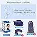 Velpeau Neck Brace for Neck Pain and Support - Soft Cervical Collar for Sleeping, Snoozing, Sleeping Upright, Anti-Snoring, Sleep Apnea for Women & Men (Blue, Enhanced Version, S: 10.5-11.5