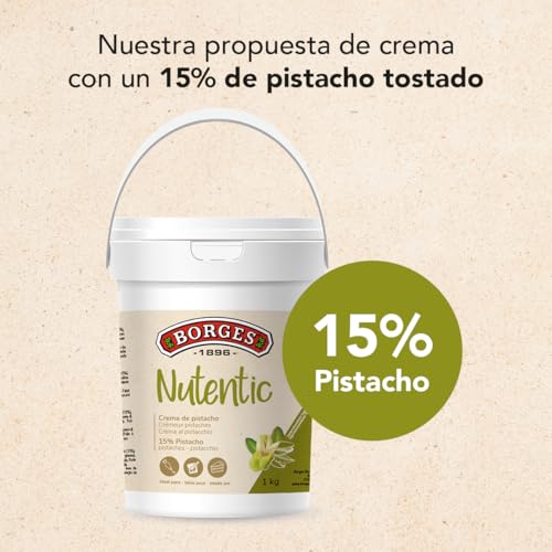 Miniatura 2 de Borges Professional - Crema De Pistacho Nutentic 15 ,1kg
