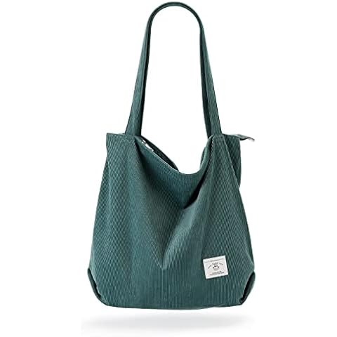 KALIDI Extra Large Corduroy Tote Bag Cover