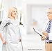Cornucopia Brands Replacement Crutch Parts Set, Comfortable Gray Rubber Pads Underarm Cushions, Hand Grips, and Feet Caps, Fits Standard Aluminum Crutches