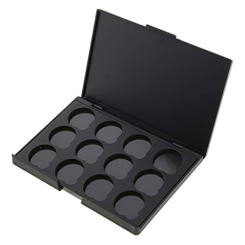 Empty Magnetic Eyeshadow Makeup Palette Box Blush Foundation Concealer Eyeshadow Pressed Powder Makeup Case + Plate
