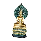 . 【Application】: La statue de Bouddha thaïlandais est idéale pour être installée à l'intérieur pour décorer votre maison, votre bureau, votre restaurant, , votre magasin, votre salon ou votre , améliorant ainsi la sérénité et l'attrait esthétique