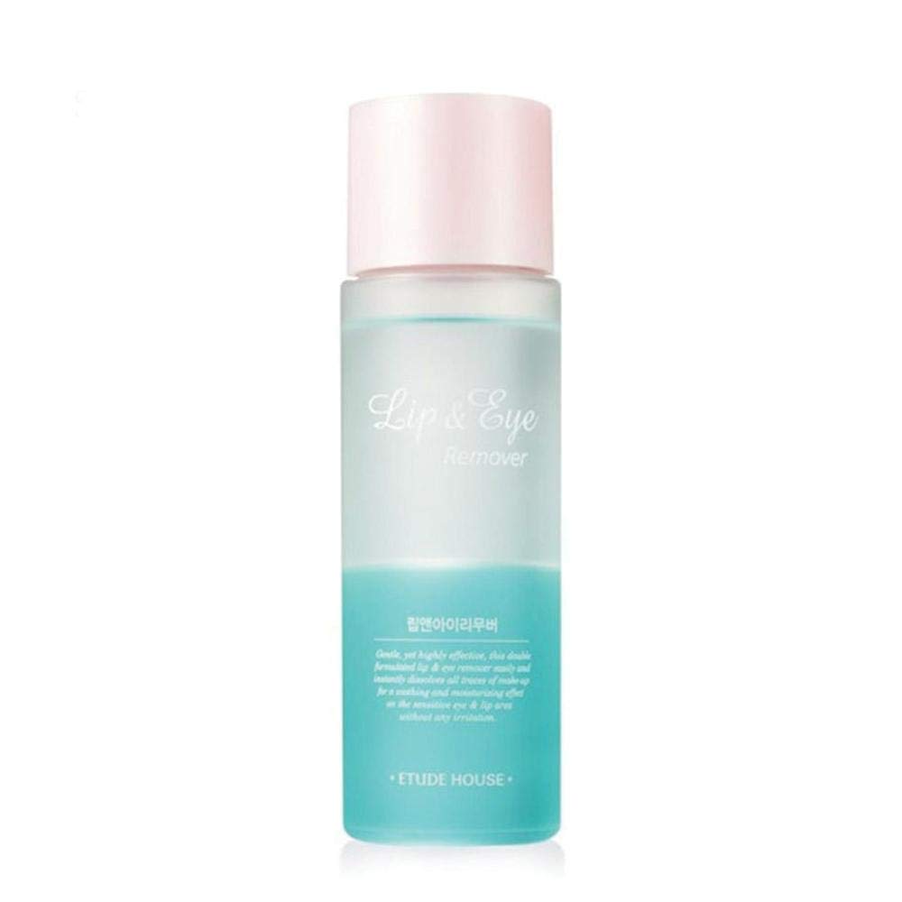 ETUDE HOUSE Lip & Eye Remover 3.38 fl.oz. (100ml) | Kbeauty | Gentle Makeup Deep Cleansing Remover | Dual-Phased Formula with Water and Oil | Face Cleanser | Sensitive Skin Skin Care : Everything Else