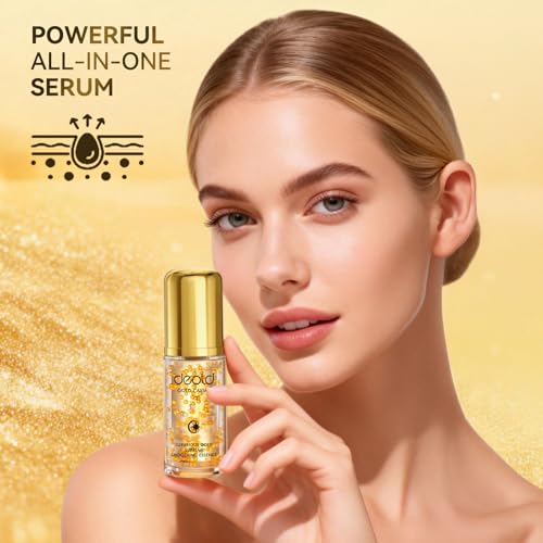Luxury Caviar Anti Wrinkle & Soothing Serum - Hydrating Essence with Witch Hazel, Sea Fennel, and Pro-Xylane | 1.35 fl oz | 40 ml — view 2