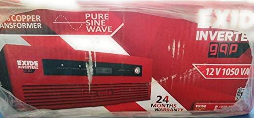 M/S Indian AUTO Parts and Electric EXIDE Inverter 12V 1050 VA 2 - Year Warranty (10PC)