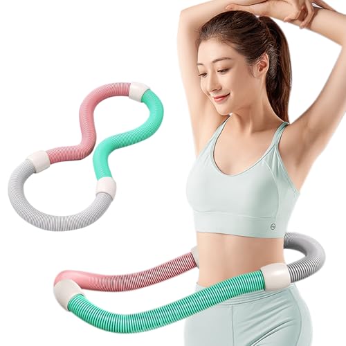 フラフープ ダイエット 1.5kg ベリー フィットネス PVC ソフトスプリング 折りたたみ式h省スペースh低ノイズ フラ サークル 有酸素運動・脂肪燃焼・筋トレ 室内 収納簡単 男女兼用 低彩度色