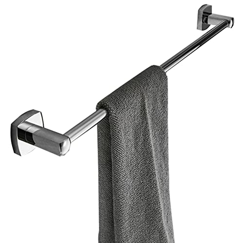 Porte-serviette en aluminium et cuivre de salle de bain avec support mural simple