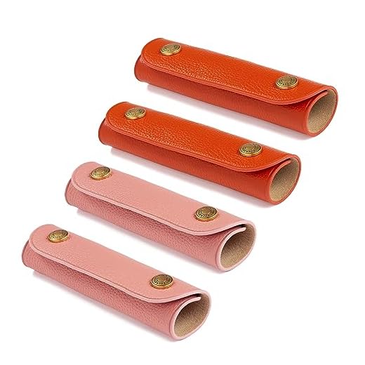 Can tsa allows to use luggage covers Cockatoo Pink Leather Bag Handle Wraps
