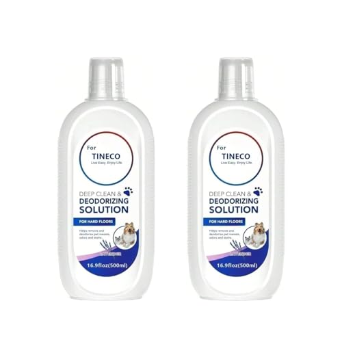Solución Limpiadora De Suelos, Compatible Con Tineco IFloor 2/3 Breeze, Floor ONE S3/S5/S5 Pro 2/S6/S7 Pro - 500 Ml (16,9 Onzas Líquidas) Aroma A Lavanda - Limpieza Profunda De Múltiples Suelos Duros(
