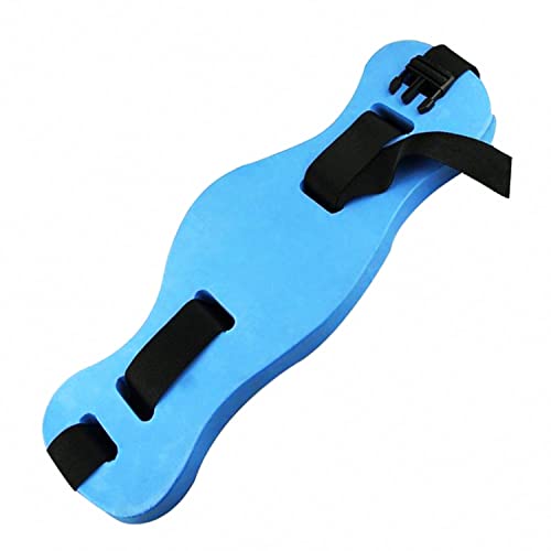 Mlovesie Eva Swimming Belt Adjustable Back Floating Foam Swim Belts Waist Belt Aquatic Exercise Equipment Beginner Training Adult Kids (Blue, 1 Pc) #TOP13