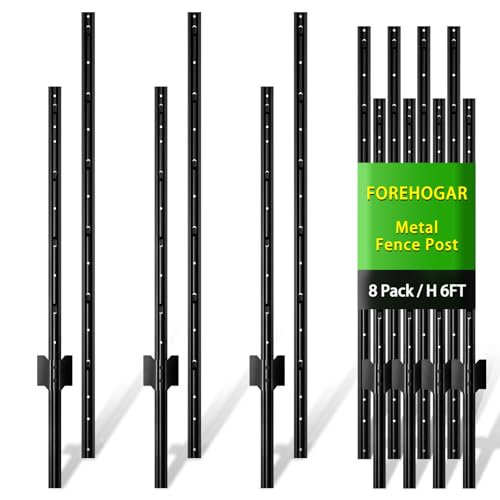 FOREHOGAR 6 ft Splicing Fence Post