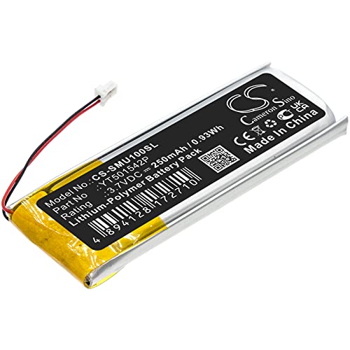Cameron Sino Batería de repuesto de 250 mAh para 10U