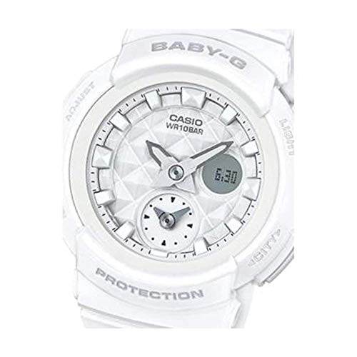 Image of Casio Baby-g Analog-Digital White Dial Women's Watch - BGA-195-7ADR (BX076)