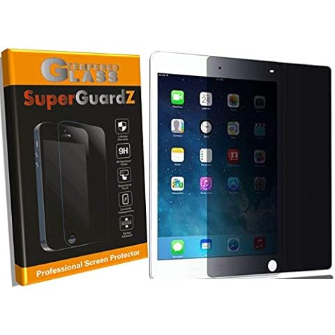 SuperGuardZ For iPad Mini 4 / iPad Mini 5 (2019) Tempered Glass Screen Protector [Privacy Anti-Spy] 9H Anti-Scratch, 2.5D Round Edge, Anti-Bubble [Lifetime Replacements] Cover