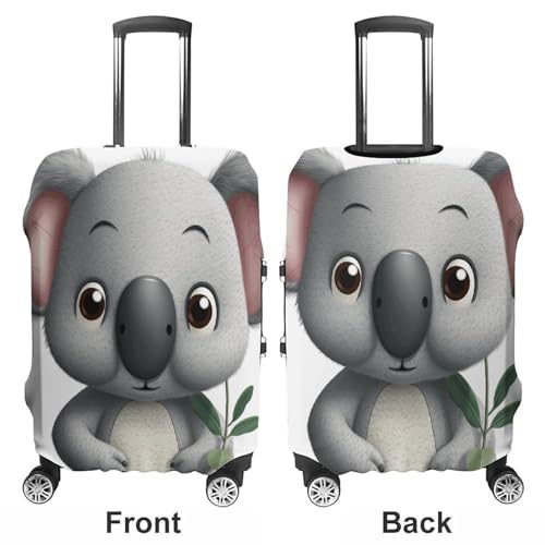 Luggage Cover Elastic Suitcase Cover Anti-Scratch Suitcase Covers Travel Cartoon Koala Luggage Covers Luggages Protector for Travel Adult Luggages Decorative 18-32 Inch3