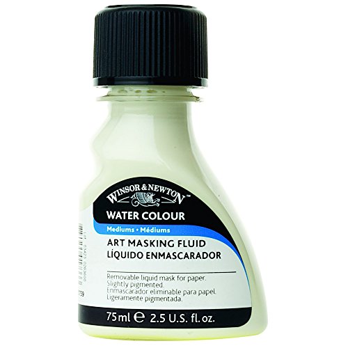 Winsor and Newton 75-Milliliter Watercolor Art Masking Fluid Yellow