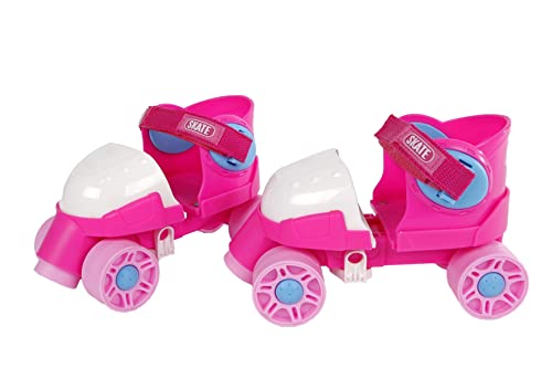 Patins à roulettes rose Kids Globe 720522 pour jeux de plein air 24-30