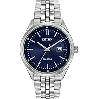 41mm Citizen Men's Classic Addysen Eco-Drive Sapphire Crystal Watch (Blue Dial) only 0.00: eDeal Info