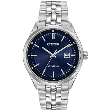 CITIZEN Men’s Classic Addysen Eco-Drive Watch, 3-Hand Date, Sapphire Crystal