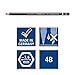 Staedtler Mars Lumograph Black, Carbon Blend Provides Jet Black Lines, Professional Art Pencils, Tin of 6 Assorted Black Sketch Pencils, 100B G6