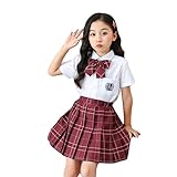 [YJSO] スクールスカート チェック柄 プリーツスカート ミニスカート ハイウエスト 制服スカート 女子高生 140 可愛い チエック柄 カラー8 コスプレ コスチューム 仮装 セーラー服 制服スカート JK制服 学生制服 学生服 制服 女子高生