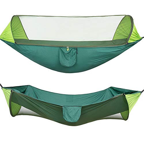 Hamac moustiquaire en nylon pour éviter les piqûres d'insectes en bivouac