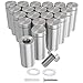 LuckIn 20 Pack Sign Standoff Screws 1/2 x 1 5/8 inch, Acrylic Standoff Mounting Hardware, Stainless Steel Standoffs for Glass Panel, Plexiglass Picture