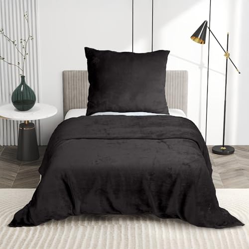 Luxus Flanell Bettwäsche Plüsch Warm Kuschelig Teddy Reißverschluss 135x200 155x220 200x200 200x220