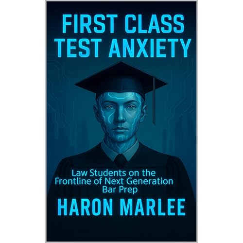 First Class Test Anxiety Audiolibro Por Haron Marlee arte de portada