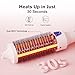 K&K 1.5 Inch Ceramic Tourmaline Ionic Curling Brush Volumizer - Hot Brush Creates Root Volume & Loose Curls, Volume Curls, Hair Styling Tool