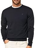 hackett london cotone seta girocollo pullover, marina militare, xl uomo