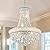 TMAFON Empire Crystal Chandelier for Dining Room, Living Room, Bedroom