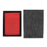 Combo Set Engine Cabin Air Filter 16546-30P00 27277-EN000 Fit For Nissan Rogue X-Trail T31 2.5L